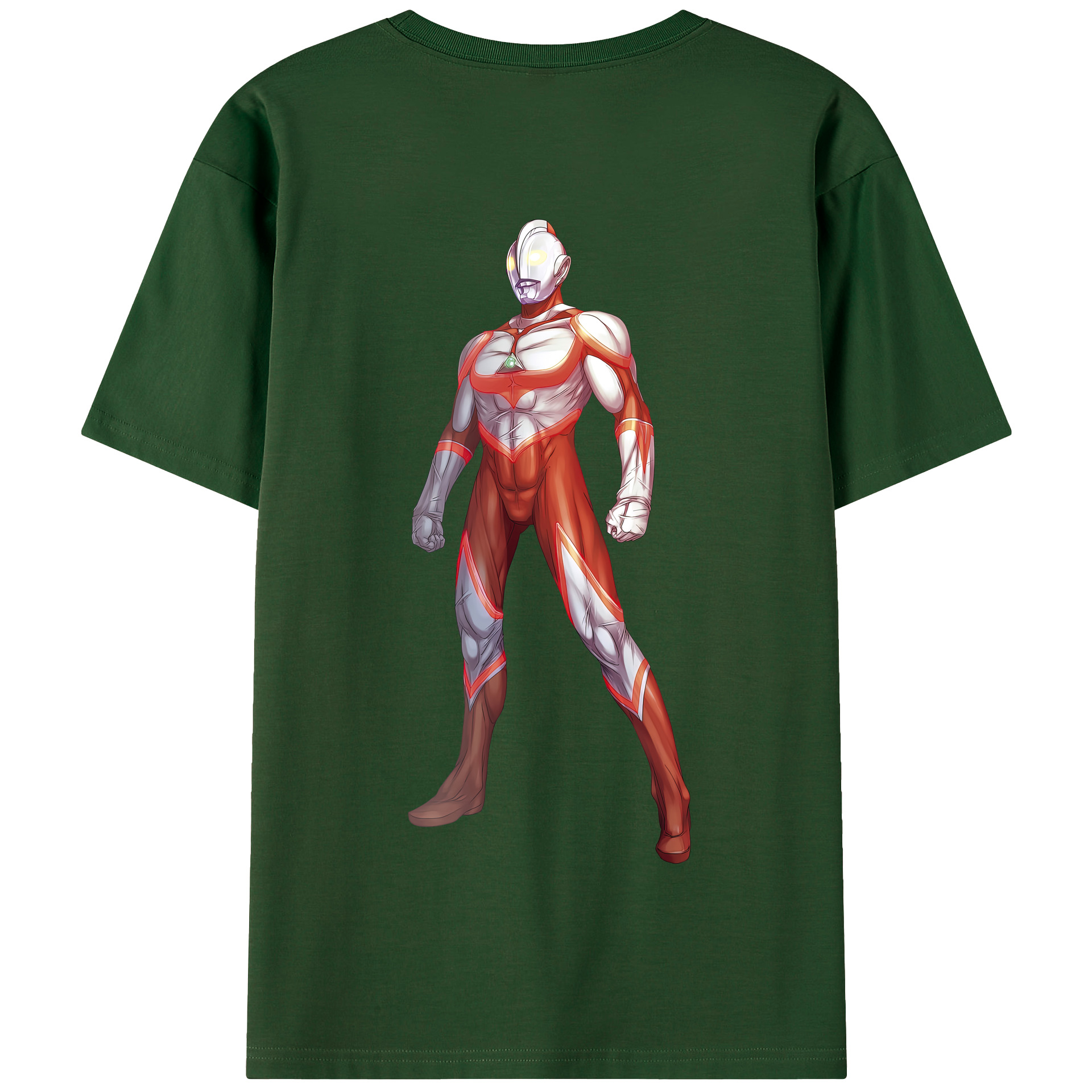 （画像用） ウルトラマン Ultraman 綿100％半袖Tシャツ（背面プリント）